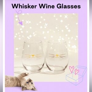 Whisker Wine Glasses